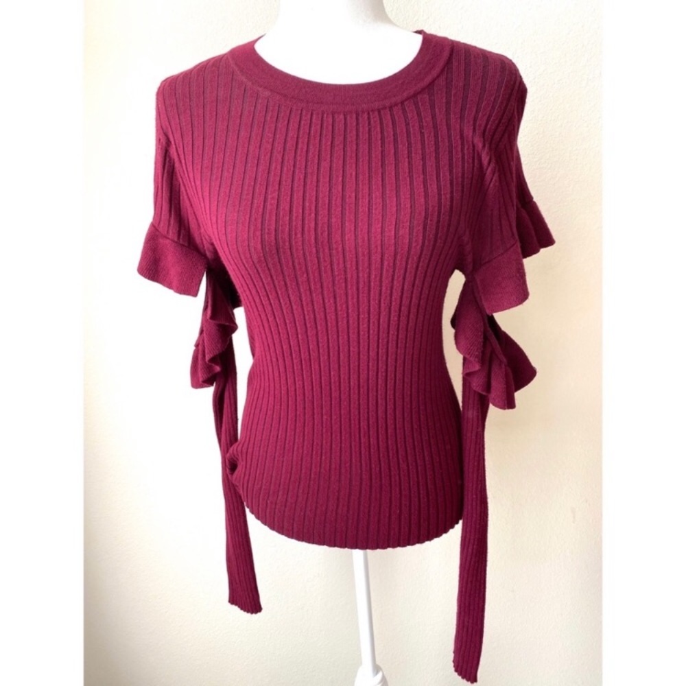 ASOS Open Shoulder Sleeve Sweater Top